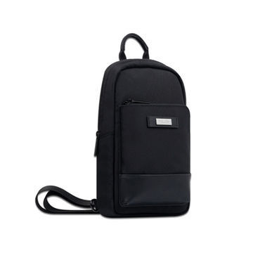 ποιότητας  Scratch Resistant Business Sling Bag Black color For College School εργοστάσιο