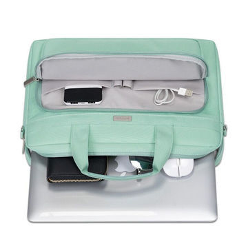 Απλό σχεδιασμό φορητό φορητό τσάντα Polyester Messenger μεταφοράς χαρτοφύλακα